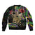 Mardi Gras 2025 Bomber Jacket Beadeds With Gorgeous Mask - Wonder Print Shop