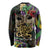 Mardi Gras 2025 Long Sleeve Shirt Beadeds With Gorgeous Mask - Wonder Print Shop