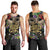 Mardi Gras 2025 Men Tank Top Beadeds With Gorgeous Mask