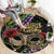 Mardi Gras 2025 Round Carpet Beadeds With Gorgeous Mask