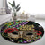 Mardi Gras 2025 Round Carpet Beadeds With Gorgeous Mask