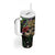 Mardi Gras 2025 Tumbler With Handle Beadeds With Gorgeous Mask