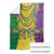 Mardi Gras Blanket Beadeds Necklace With Fleur De Lis