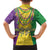 Mardi Gras Kid Hawaiian Shirt Beadeds Necklace With Fleur De Lis - Wonder Print Shop