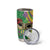 Mardi Gras Tumbler Cup Beadeds Necklace With Fleur De Lis