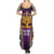 King Mask Mardi Gras Summer Maxi Dress Let's Party Beadeds With Fleur De Lis - Wonder Print Shop