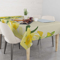 Wales Corgi and Daffodil Tablecloth Welsh Dog Lovers - Wonder Print Shop