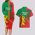 Senegal Football Couples Matching Long Sleeve Bodycon Dress and Hawaiian Shirt 2024 Go Champions Lions De La Teranga - Wonder Print Shop