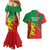 Senegal Football Couples Matching Mermaid Dress and Hawaiian Shirt 2024 Go Champions Lions De La Teranga - Wonder Print Shop