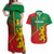 Senegal Football Couples Matching Off Shoulder Maxi Dress and Hawaiian Shirt 2024 Go Champions Lions De La Teranga - Wonder Print Shop