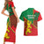 Senegal Football Couples Matching Short Sleeve Bodycon Dress and Hawaiian Shirt 2024 Go Champions Lions De La Teranga - Wonder Print Shop