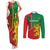 Senegal Football Couples Matching Tank Maxi Dress and Long Sleeve Button Shirt 2024 Go Champions Lions De La Teranga - Wonder Print Shop