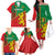 Senegal Football Family Matching Off Shoulder Long Sleeve Dress and Hawaiian Shirt 2024 Go Champions Lions De La Teranga - Wonder Print Shop