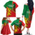 Senegal Football Family Matching Off Shoulder Long Sleeve Dress and Hawaiian Shirt 2024 Go Champions Lions De La Teranga - Wonder Print Shop