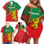 Senegal Football Family Matching Off Shoulder Short Dress and Hawaiian Shirt 2024 Go Champions Lions De La Teranga - Wonder Print Shop