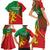 Senegal Football Family Matching Short Sleeve Bodycon Dress and Hawaiian Shirt 2024 Go Champions Lions De La Teranga - Wonder Print Shop