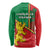 Senegal Football Long Sleeve Shirt 2024 Go Champions Lions De La Teranga - Wonder Print Shop