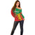 Senegal Football Off Shoulder Sweater 2024 Go Champions Lions De La Teranga - Wonder Print Shop