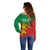 Senegal Football Off Shoulder Sweater 2024 Go Champions Lions De La Teranga - Wonder Print Shop