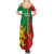 Senegal Football Summer Maxi Dress 2024 Go Champions Lions De La Teranga - Wonder Print Shop