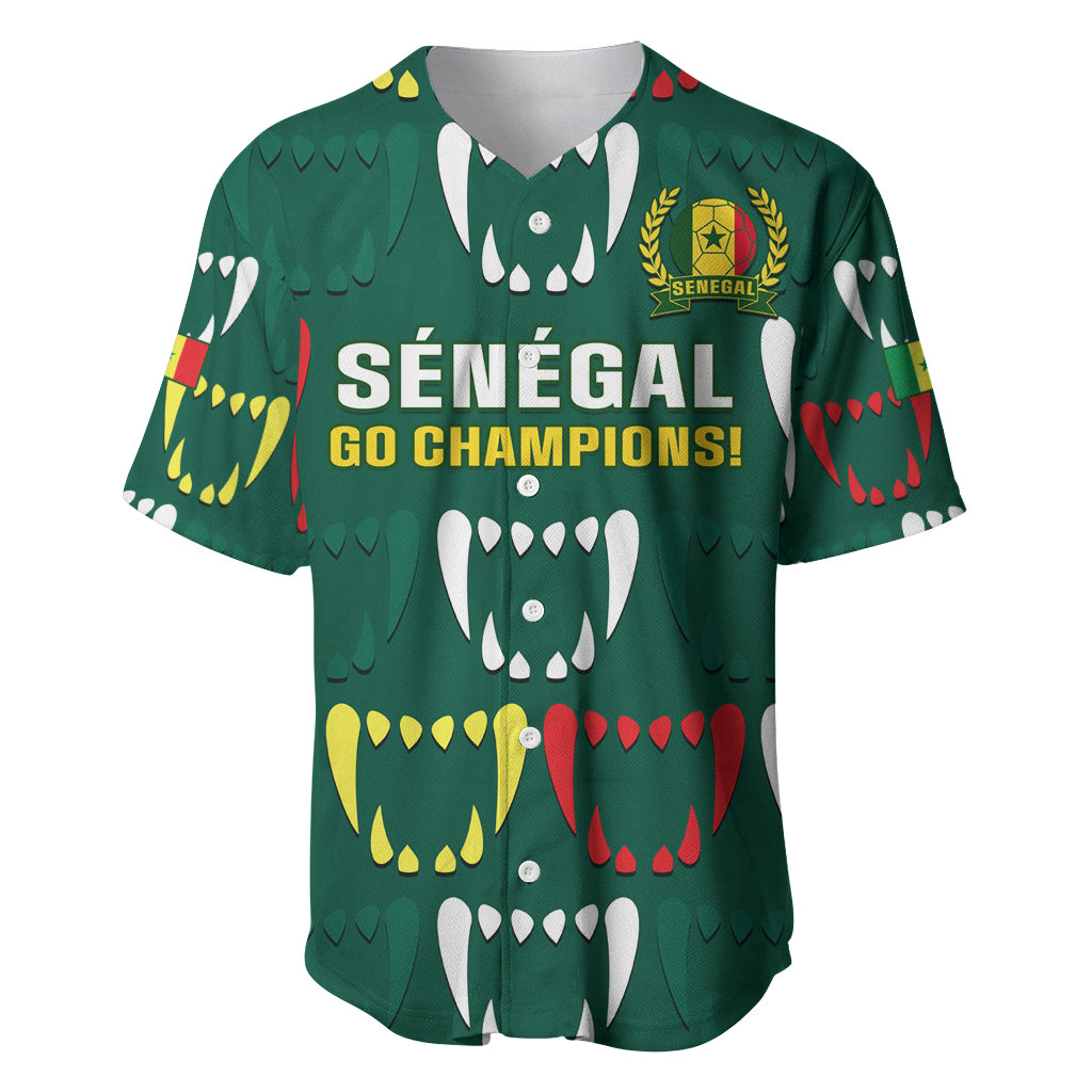 Custom Senegal Football Baseball Jersey 2024 Culture Pour Home Style - Wonder Print Shop