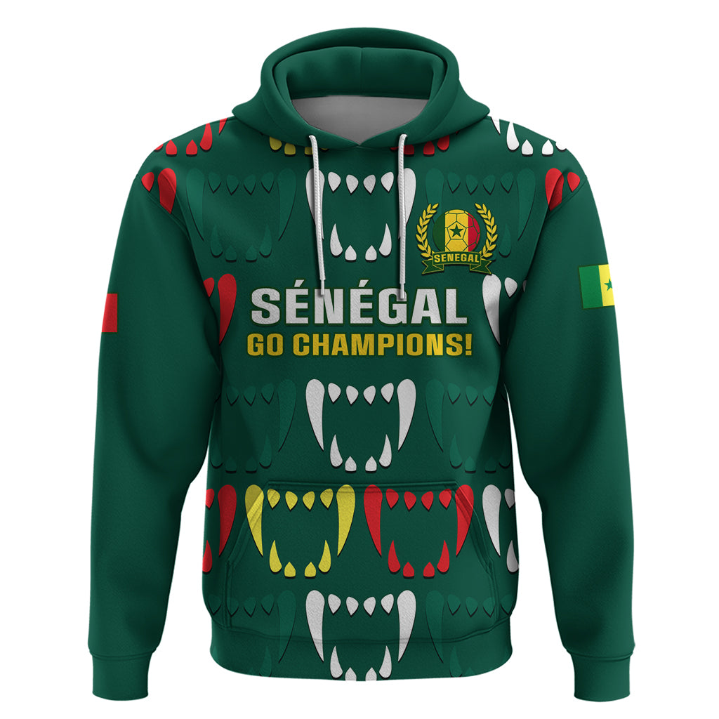 Custom Senegal Football Hoodie 2024 Culture Pour Home Style - Wonder Print Shop