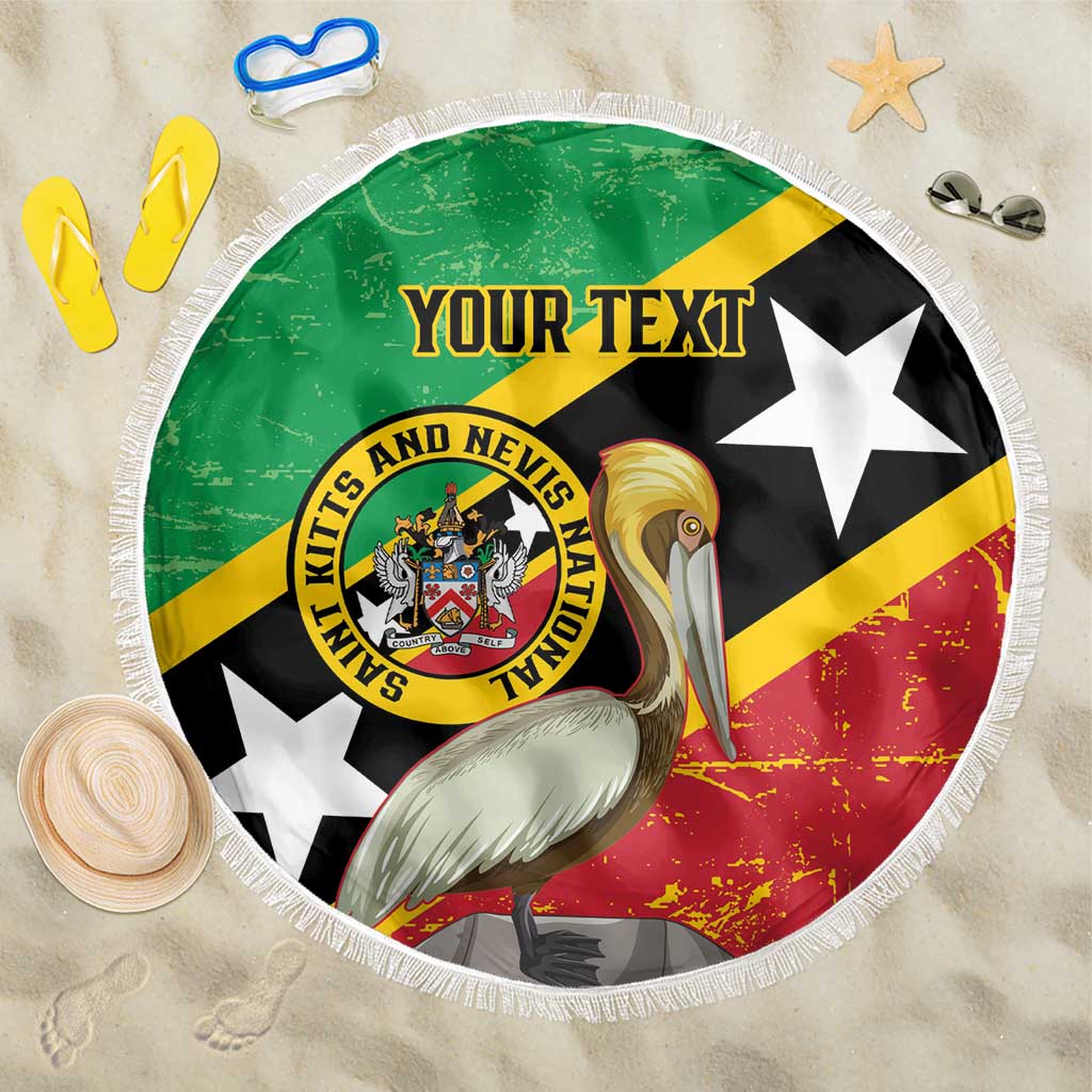 Custom Saint Kitts and Nevis Football Beach Blanket 2025 Go Sugar Boyz