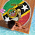 Custom Saint Kitts and Nevis Football Beach Blanket 2025 Go Sugar Boyz