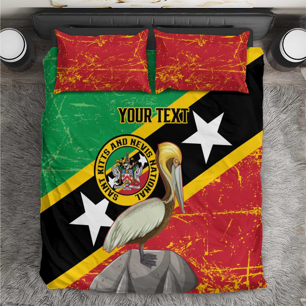 Custom Saint Kitts and Nevis Football Bedding Set 2025 Go Sugar Boyz