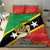 Custom Saint Kitts and Nevis Football Bedding Set 2025 Go Sugar Boyz