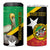 Custom Saint Kitts and Nevis Football 4 in 1 Can Cooler Tumbler 2025 Go Sugar Boyz