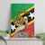 Custom Saint Kitts and Nevis Football Canvas Wall Art 2025 Go Sugar Boyz