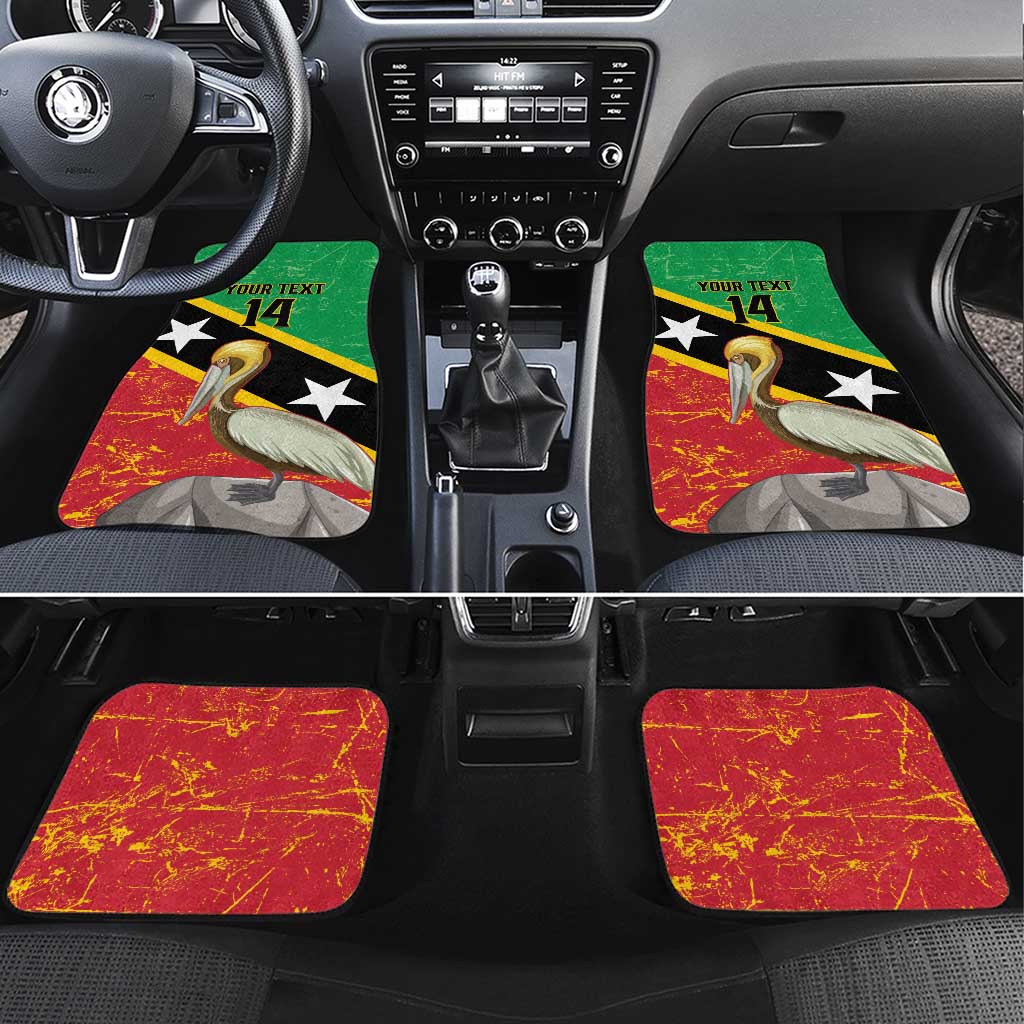 Custom Saint Kitts and Nevis Football Car Mats 2025 Go Sugar Boyz