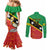 Custom Saint Kitts and Nevis Football Couples Matching Mermaid Dress and Long Sleeve Button Shirt 2025 Go Sugar Boyz