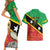 Custom Saint Kitts and Nevis Football Couples Matching Short Sleeve Bodycon Dress and Hawaiian Shirt 2025 Go Sugar Boyz