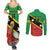 Custom Saint Kitts and Nevis Football Couples Matching Summer Maxi Dress and Long Sleeve Button Shirt 2025 Go Sugar Boyz