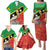 Custom Saint Kitts and Nevis Football Family Matching Puletasi and Hawaiian Shirt 2025 Go Sugar Boyz