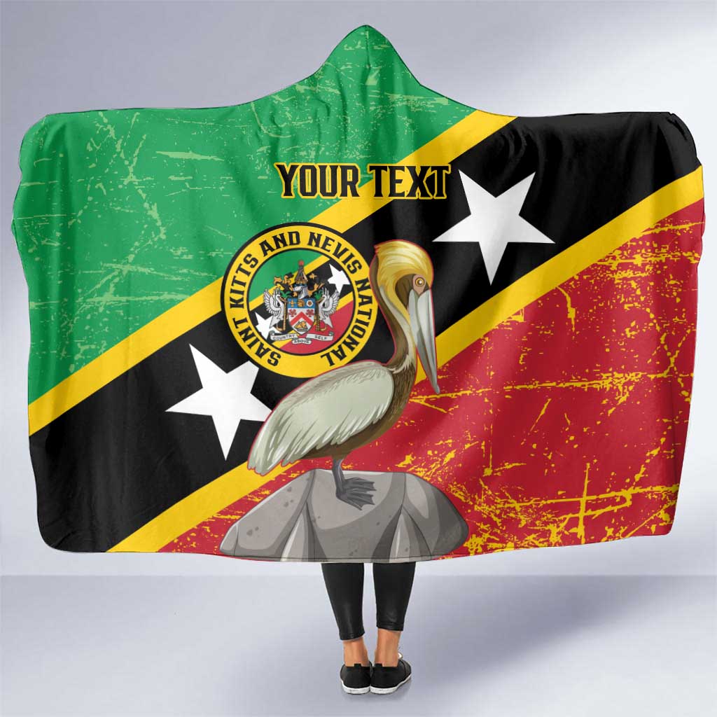 Custom Saint Kitts and Nevis Football Hooded Blanket 2025 Go Sugar Boyz