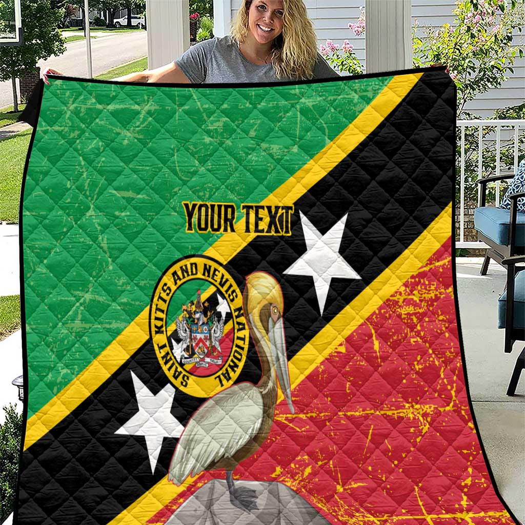 Custom Saint Kitts and Nevis Football Quilt 2025 Go Sugar Boyz