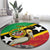 Custom Saint Kitts and Nevis Football Round Carpet 2025 Go Sugar Boyz