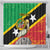 Custom Saint Kitts and Nevis Football Shower Curtain 2025 Go Sugar Boyz