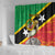 Custom Saint Kitts and Nevis Football Shower Curtain 2025 Go Sugar Boyz