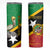 Custom Saint Kitts and Nevis Football Skinny Tumbler 2025 Go Sugar Boyz