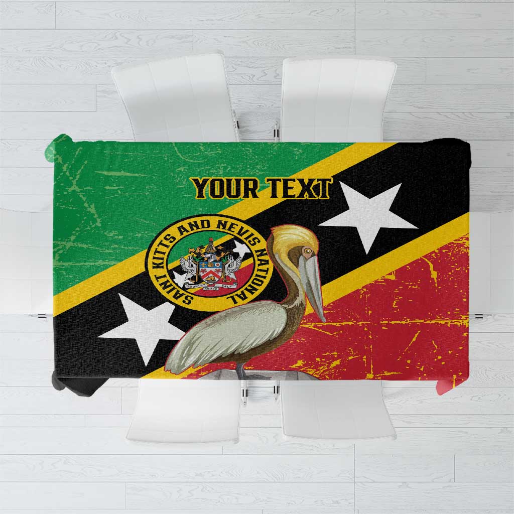 Custom Saint Kitts and Nevis Football Tablecloth 2025 Go Sugar Boyz