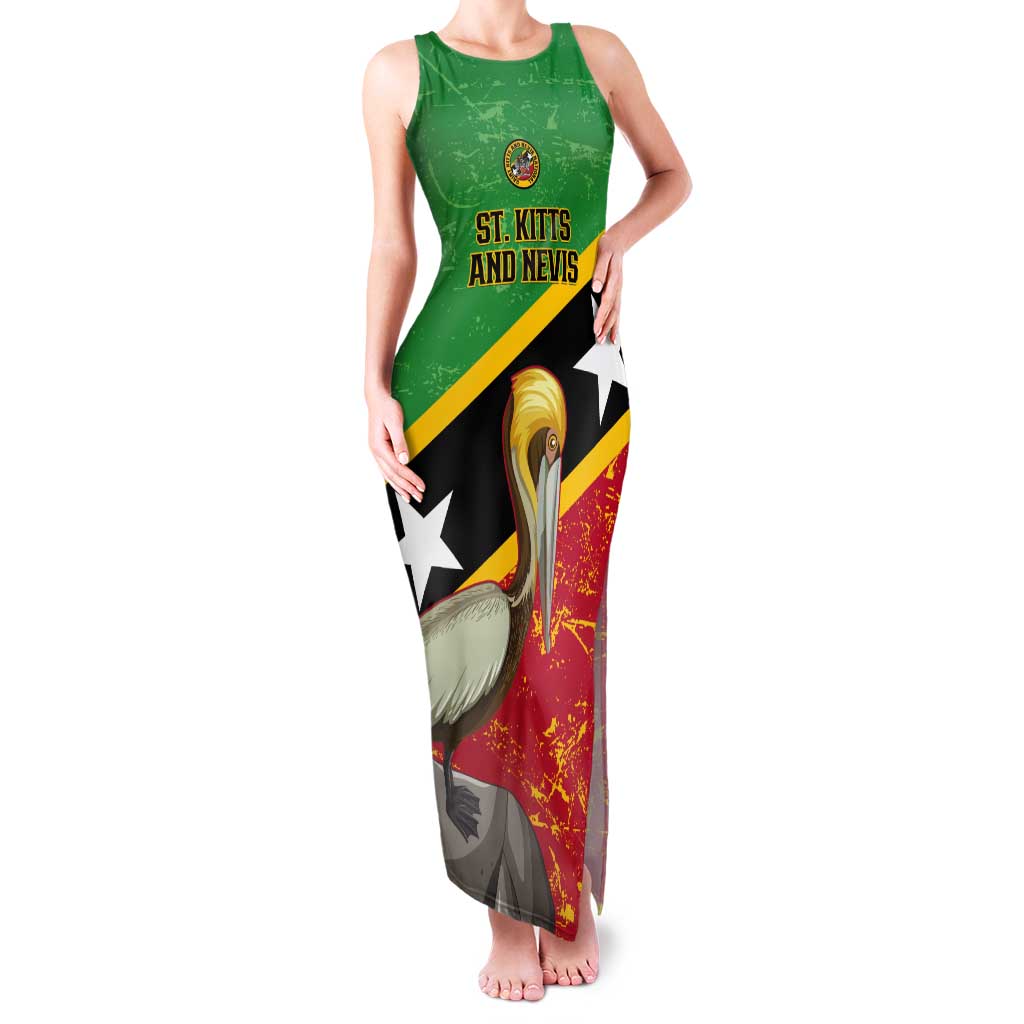 Custom Saint Kitts and Nevis Football Tank Maxi Dress 2025 Go Sugar Boyz