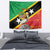 Custom Saint Kitts and Nevis Football Tapestry 2025 Go Sugar Boyz