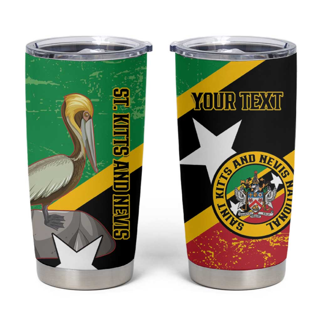 Custom Saint Kitts and Nevis Football Tumbler Cup 2025 Go Sugar Boyz