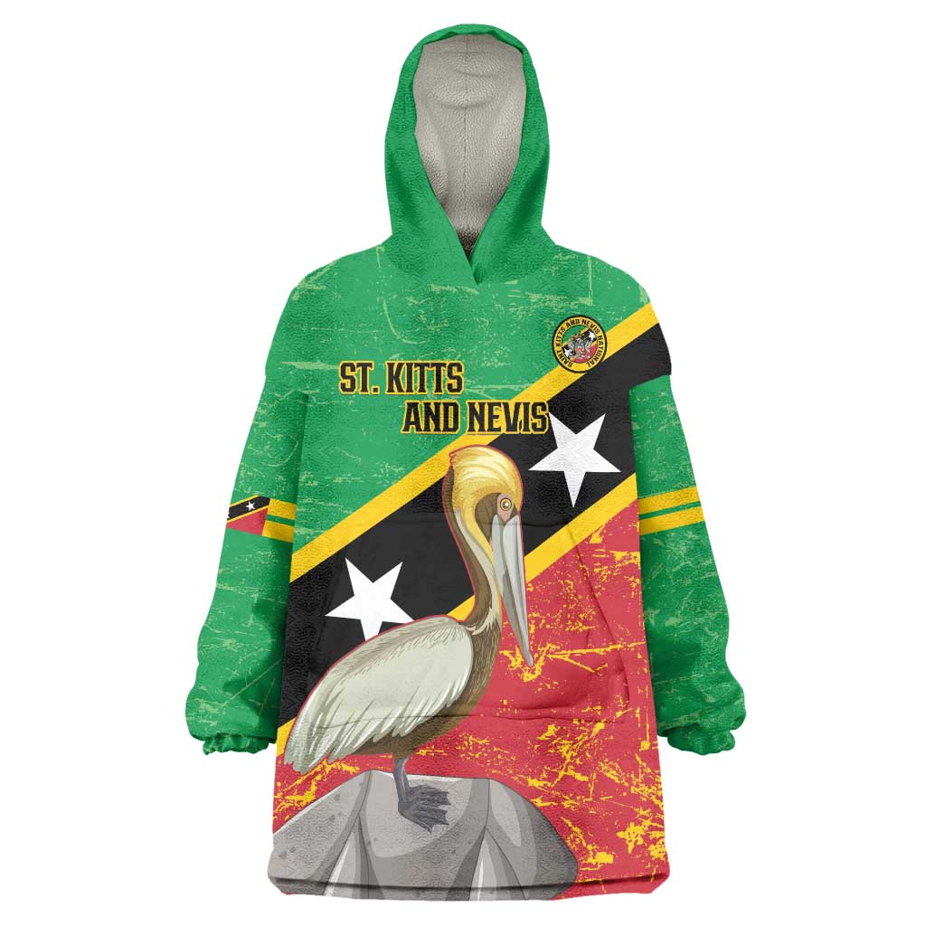 Custom Saint Kitts and Nevis Football Wearable Blanket Hoodie 2025 Go Sugar Boyz