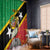 Custom Saint Kitts and Nevis Football Window Curtain 2025 Go Sugar Boyz