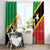 Custom Saint Kitts and Nevis Football Window Curtain 2025 Go Sugar Boyz